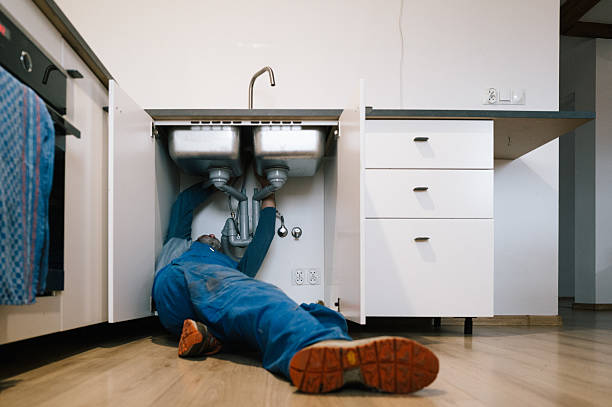 Professional Sewer Line Repair technician working in Fresno, OH